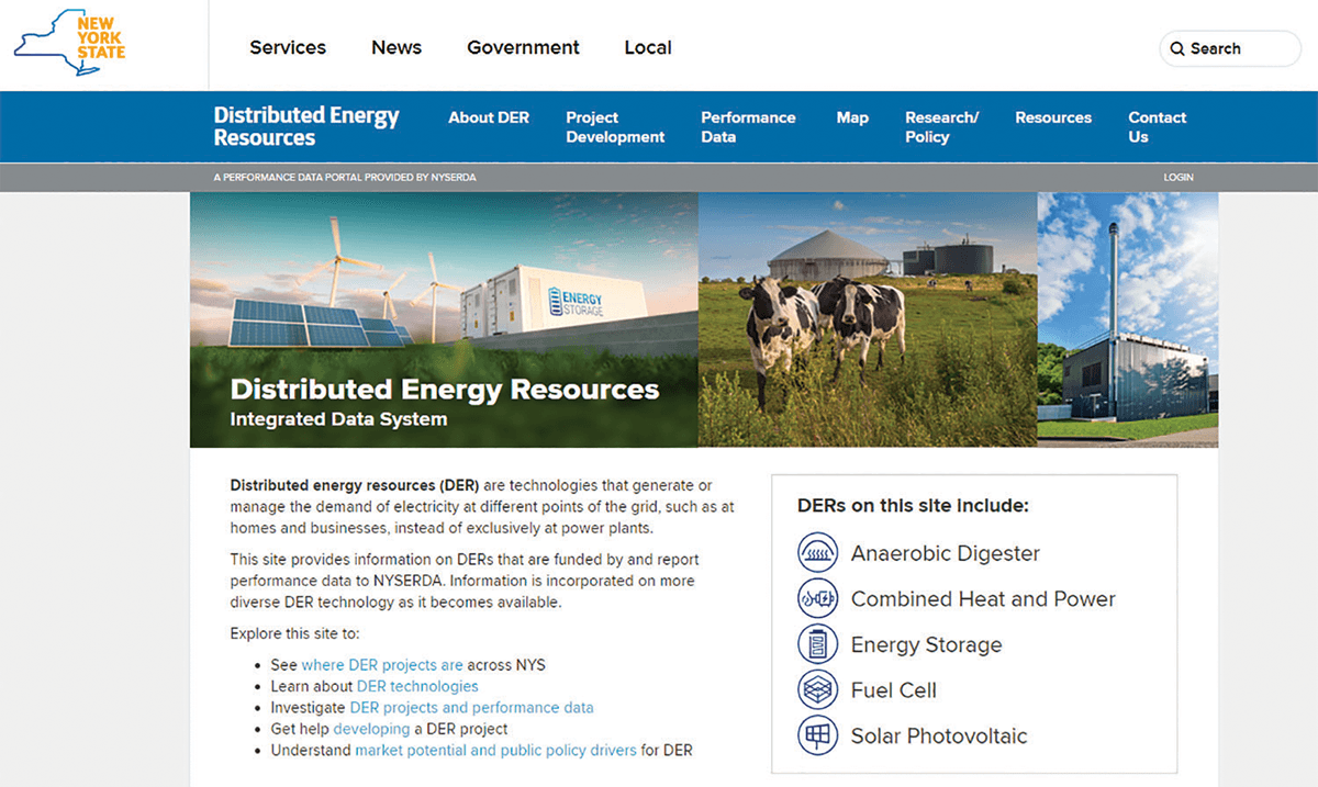 Distributed Generation - CHP Integrated Data System